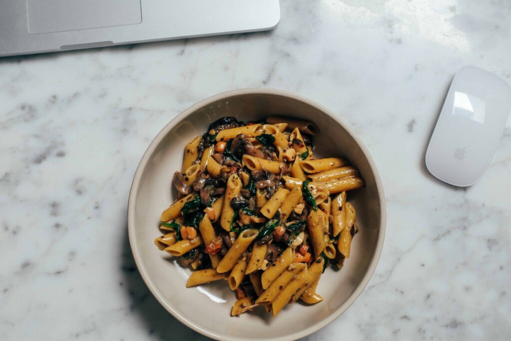 Pasta in italy 