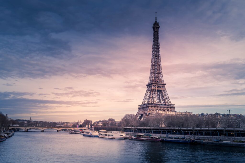 Eiffel tower in Paris