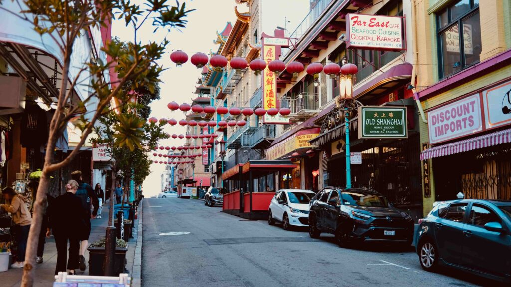 San Francisco's china town 