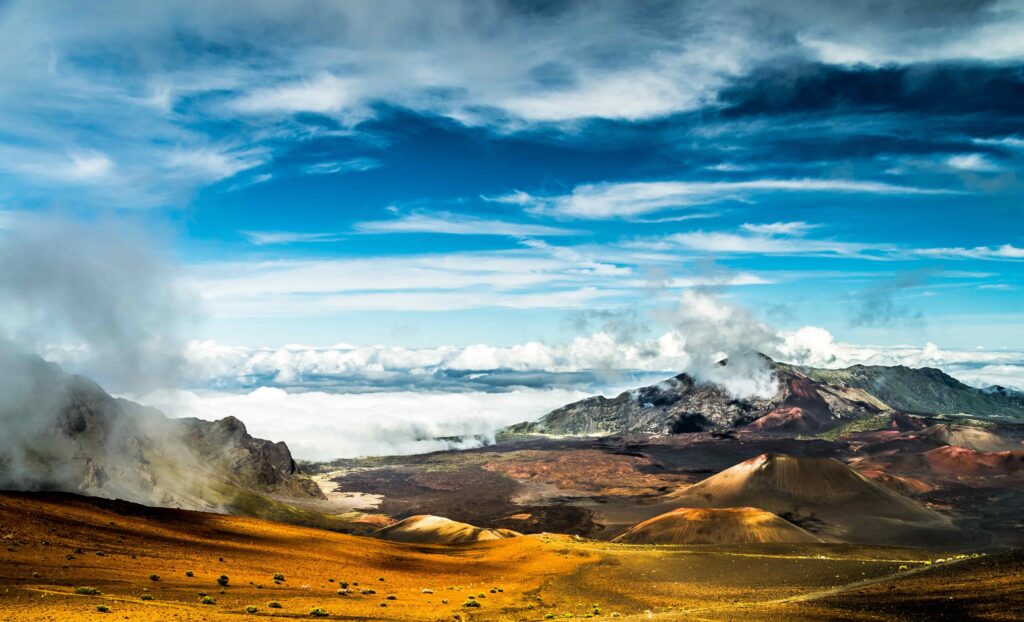 Maui from above 