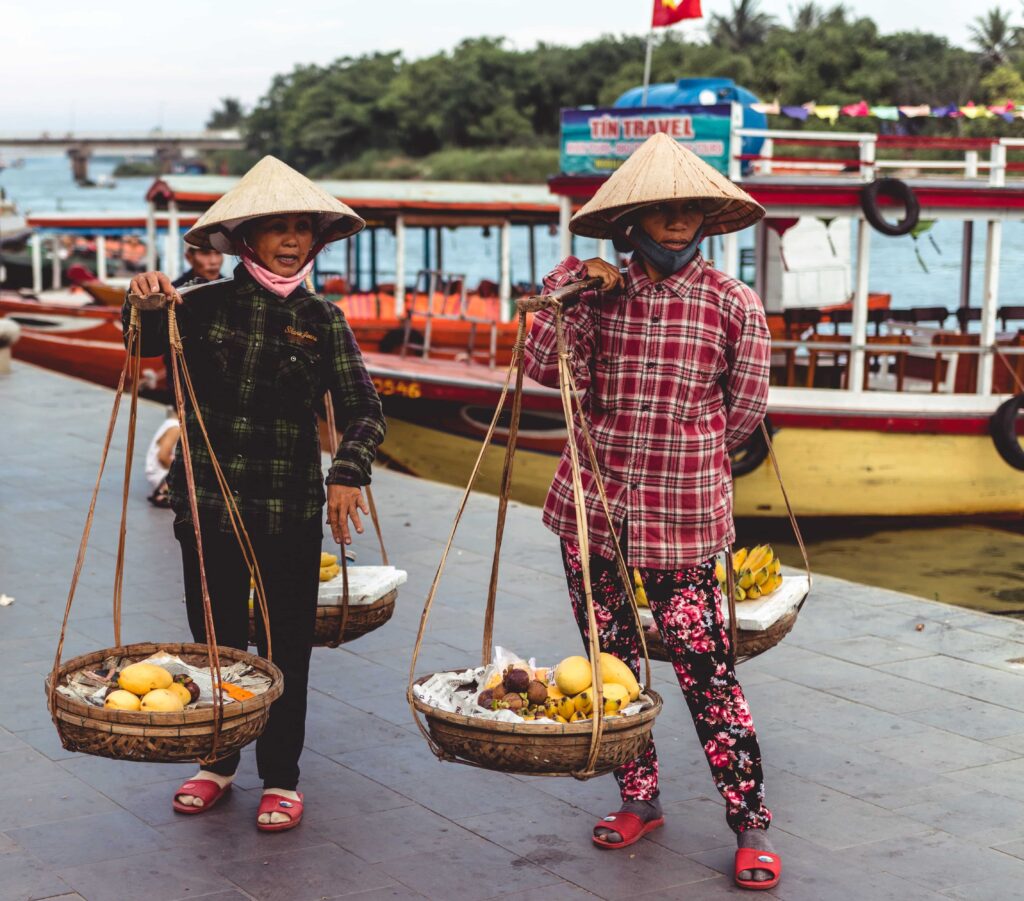 China fruit sellers